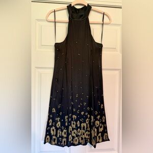 Anthropologie Beaded Cocktail Dress 💛✨